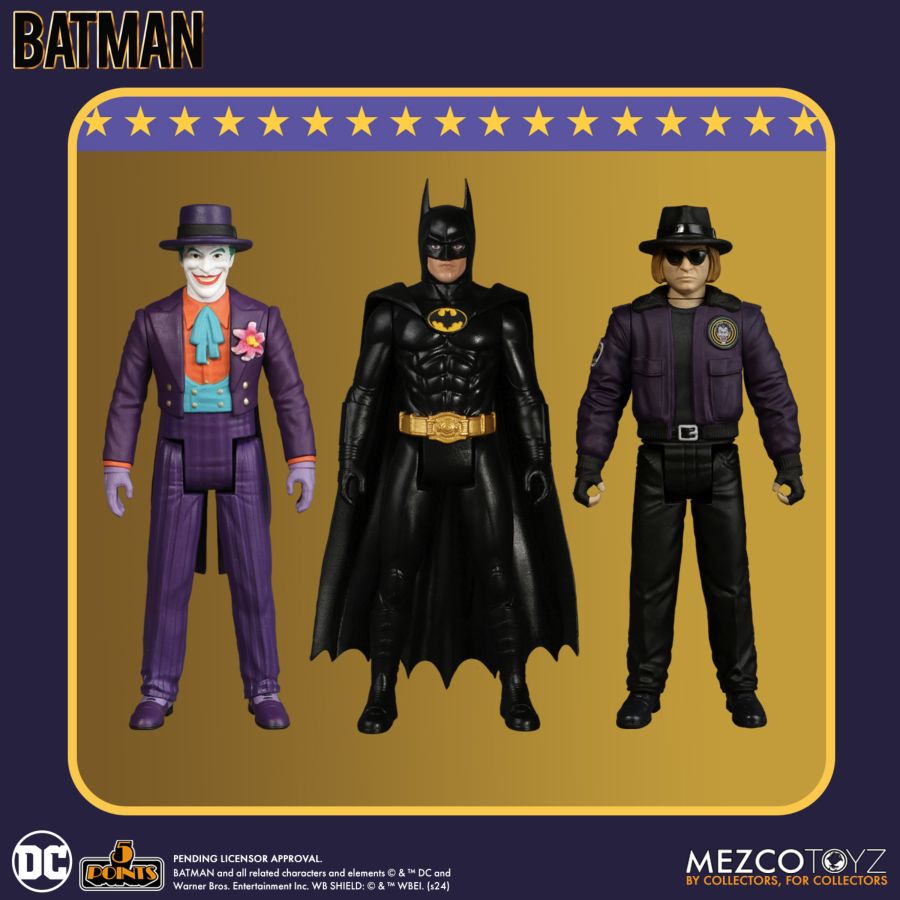 Batman (1989) - 5 Points Figure Assortment