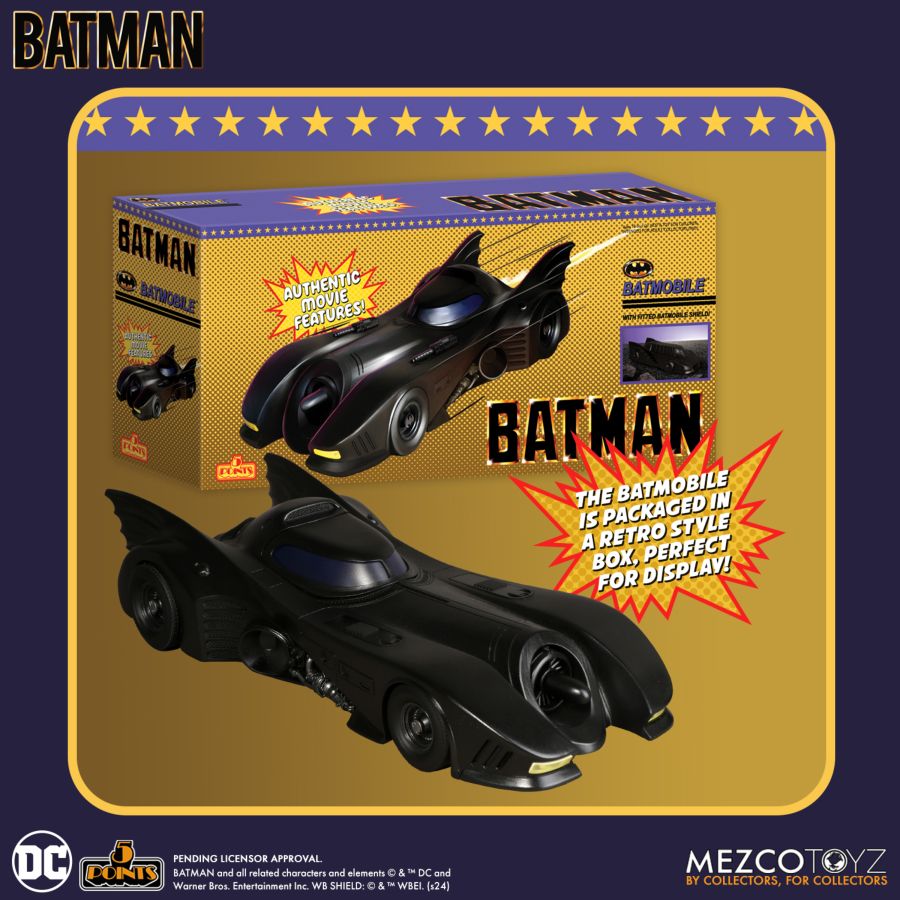 Batman (1989) - 5 Points Batmobile