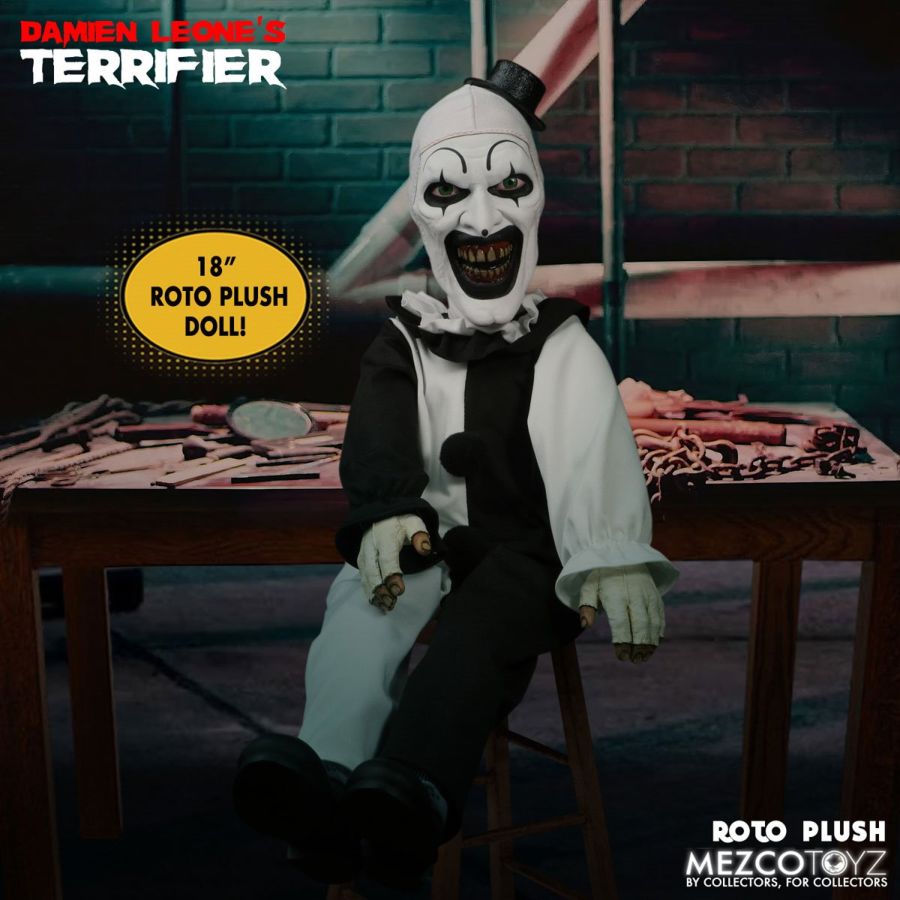 Terrifier - Art The Clown 18'' Roto Plush