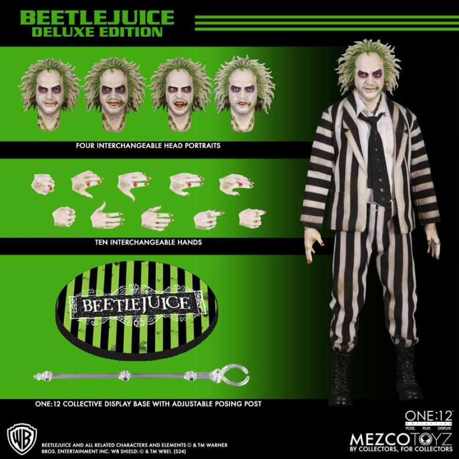 Beetlejuice 2 - Beetlejuice Deluxe One:12 Collective Action Figure