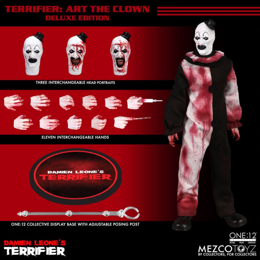 Terrifier - Art the Clown Deluxe One:12 Collective Figure