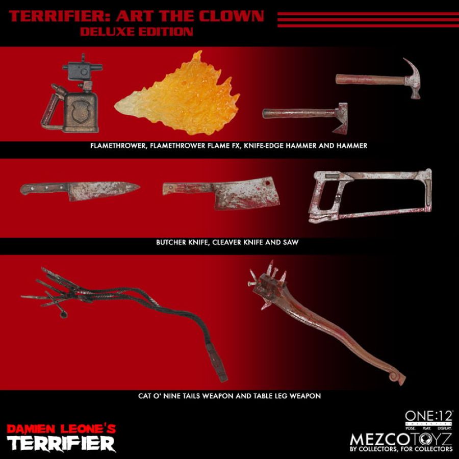 Terrifier - Art the Clown Deluxe One:12 Collective Figure