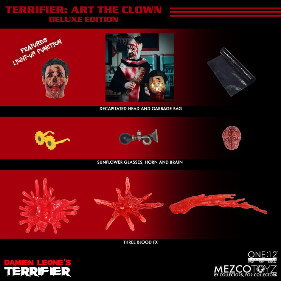 Terrifier - Art the Clown Deluxe One:12 Collective Figure