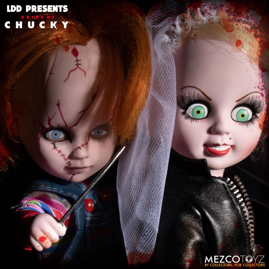 Living Dead Dolls - Chucky & Tiffany 2-Pack