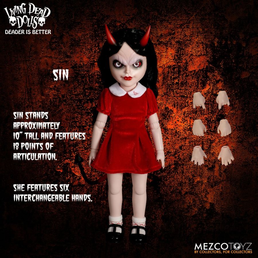 Living Dead Dolls - Return of the Living Dead Dolls: Sin 10" Doll