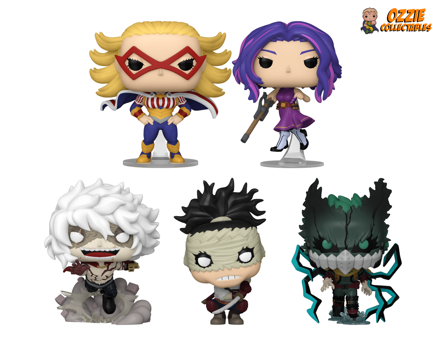 My Hero Academia 2025 Bundle - 5 POP! Vinyls