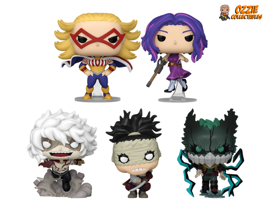 My Hero Academia 2025 Bundle - 5 POP! Vinyls