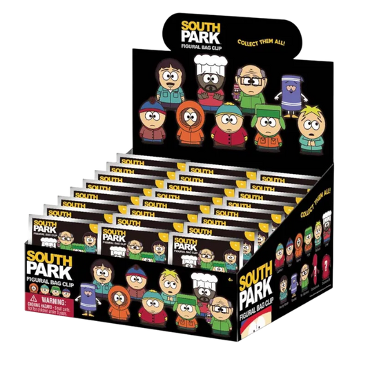 South Park - 3D PVC Bag Clips Blind Bag (Display of 24)