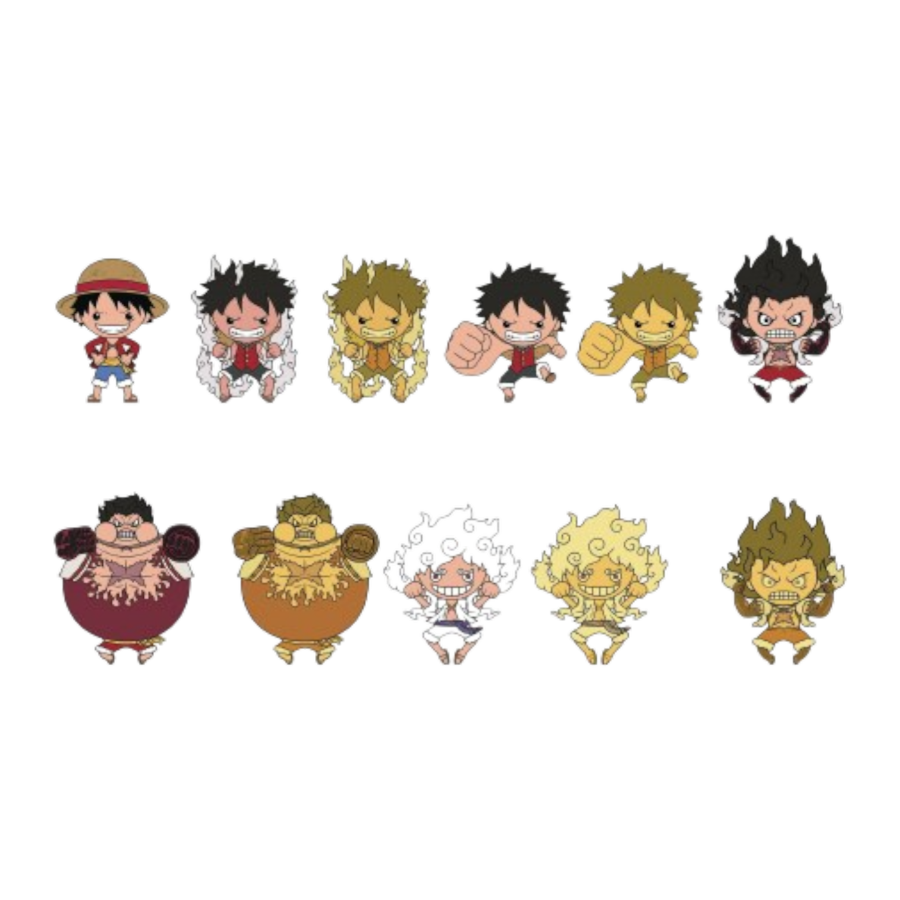 One Piece - 3D PVC Bag Clips Blind Bag Series 4 (Display of 24)