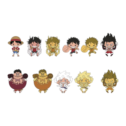 One Piece - 3D PVC Bag Clips Blind Bag Series 4 (Display of 24)