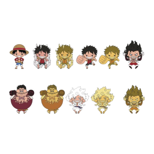 One Piece - 3D PVC Bag Clips Blind Bag Series 4 (Display of 24)