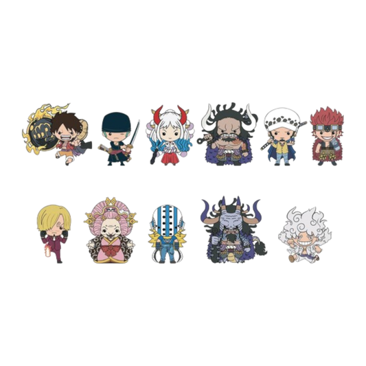 One Piece - 3D PVC Bag Clips Blind Bag Series 5 (Display of 24)