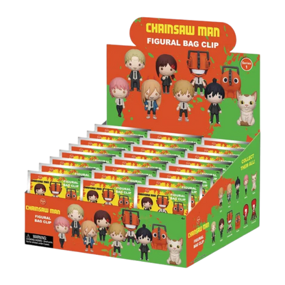 Chainsaw Man - 3D Foam Bag Clips Blind Bag 24ct CDU (Series 1)