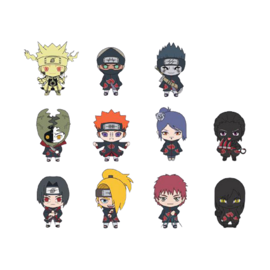 Naruto - 3D PVC Bag Clips S7 Blind Bag (Display of 24)