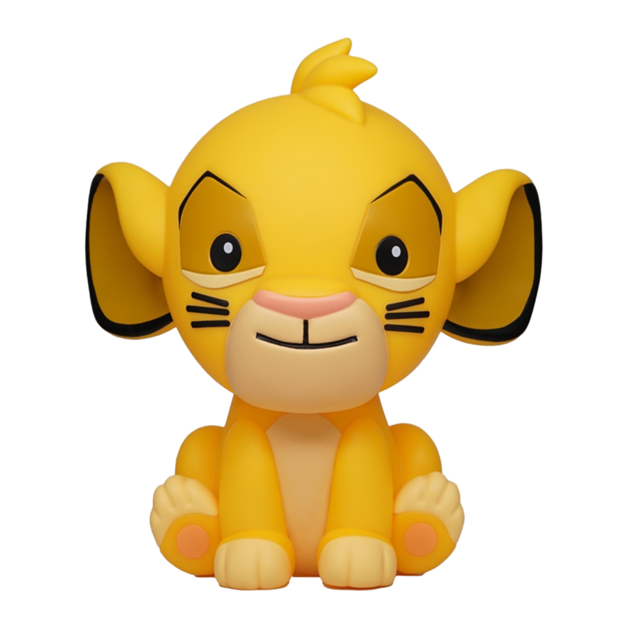 Lion King - Simba Figural PVC Bank