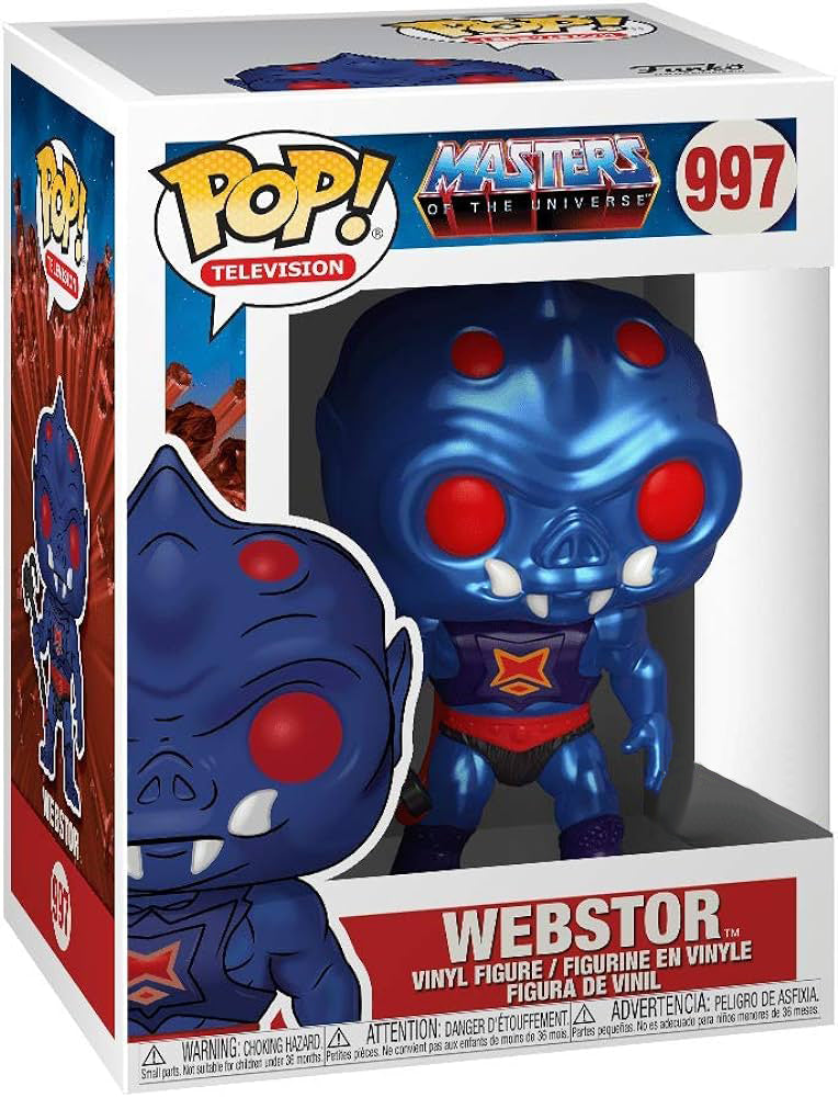 Masters of the Universe - Webstor Metallic US Exclusive Pop! Vinyl #997