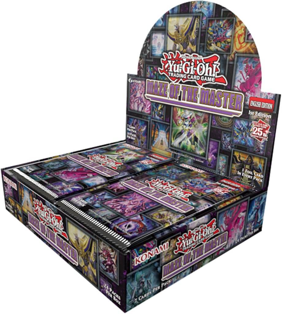 YU-GI-OH! TCG Maze of the Master - 7 x Card Booster