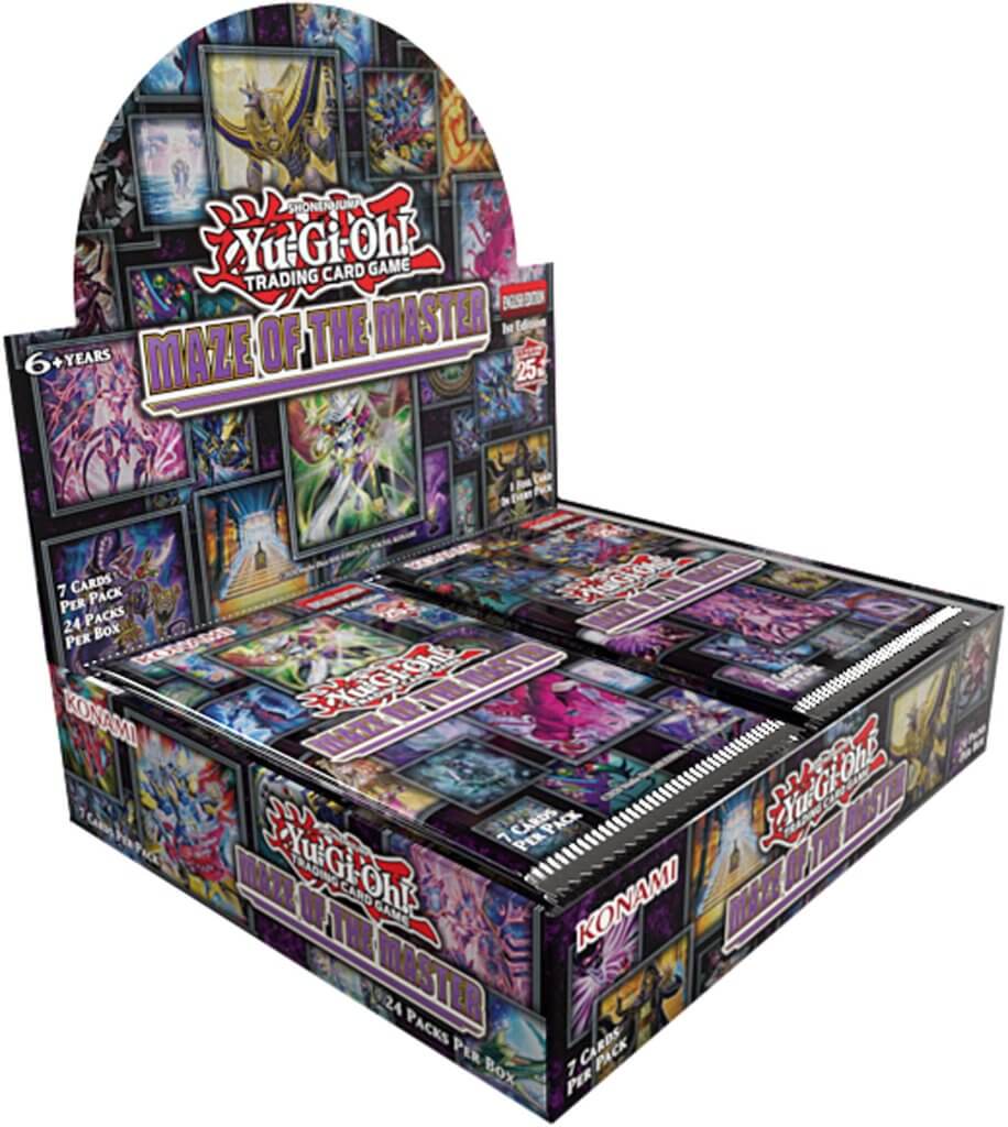 YU-GI-OH! TCG Maze of the Master - 7 x Card Booster