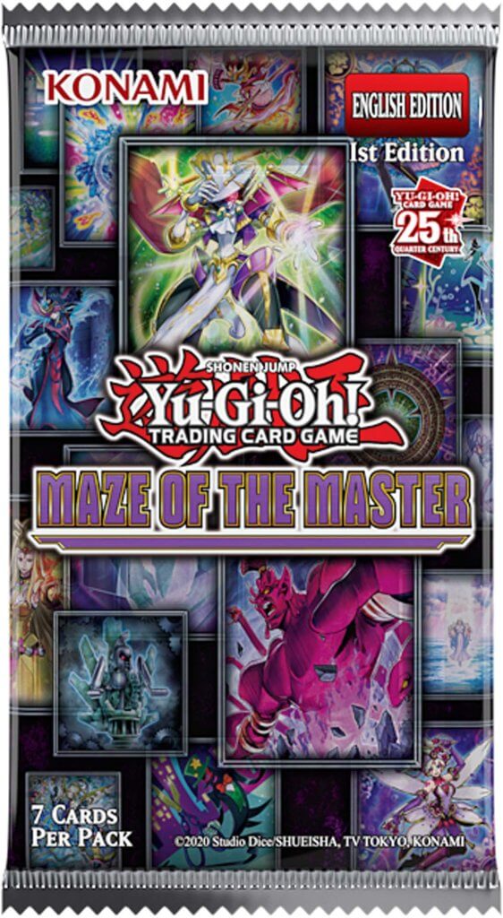 YU-GI-OH! TCG Maze of the Master - 7 x Card Booster