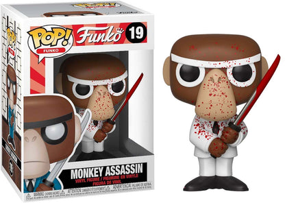 Spastik Plastik - Monkey Assassin Blood Splatter Pop! Vinyl #19