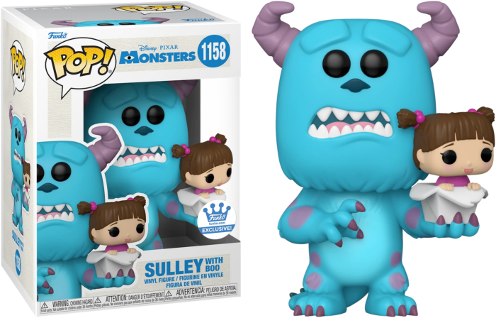 Monsters, Inc - Sulley with Boo Pop! Vinyl #1158