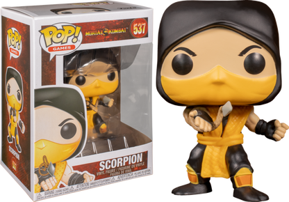 Mortal Kombat - Scorpion Pop! Vinyl #537