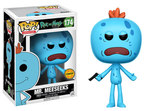 Rick and Morty - Mr Meeseeks CHASE Pop! Vinyl #174