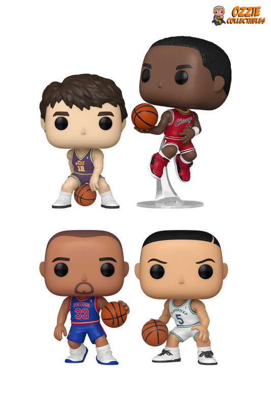 NBA Legends Rookies Bundle - 4 POP! Vinyls