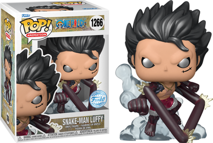 One Piece - Snake Man Luffy US Exclusive Metallic Pop! Vinyl #1266