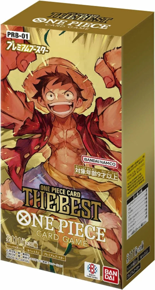 One Piece Card Game - The Best PRB-01 Booster Box (Japanese)