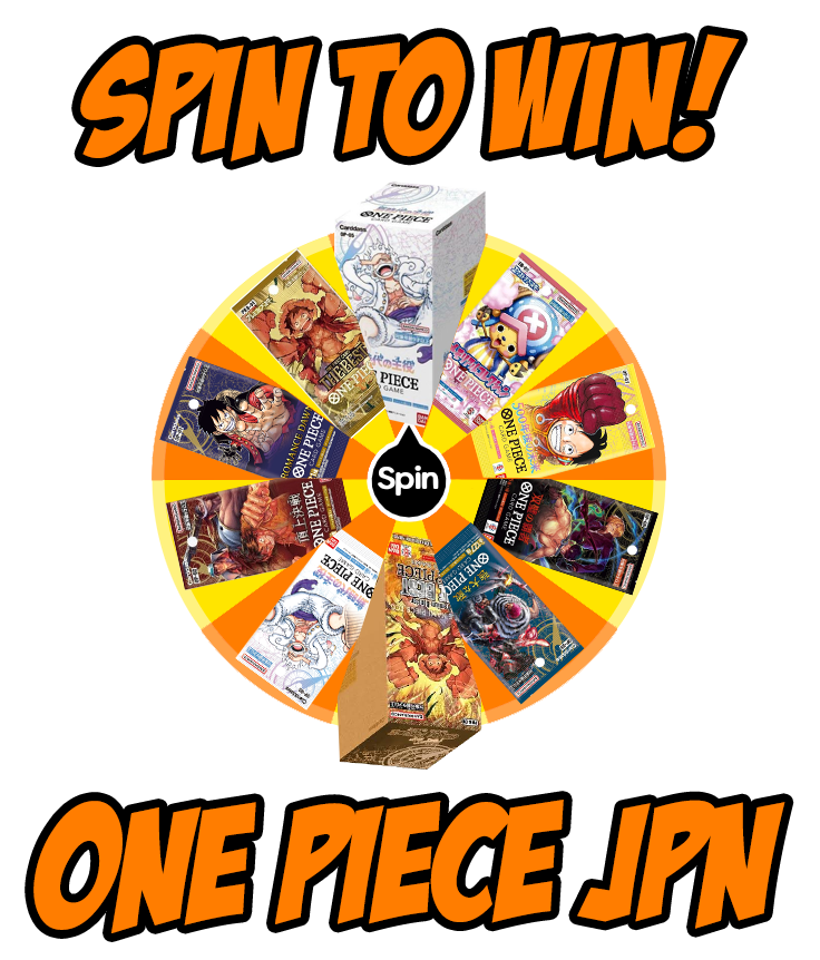 One Piece Japanese Boosters Spin to Win