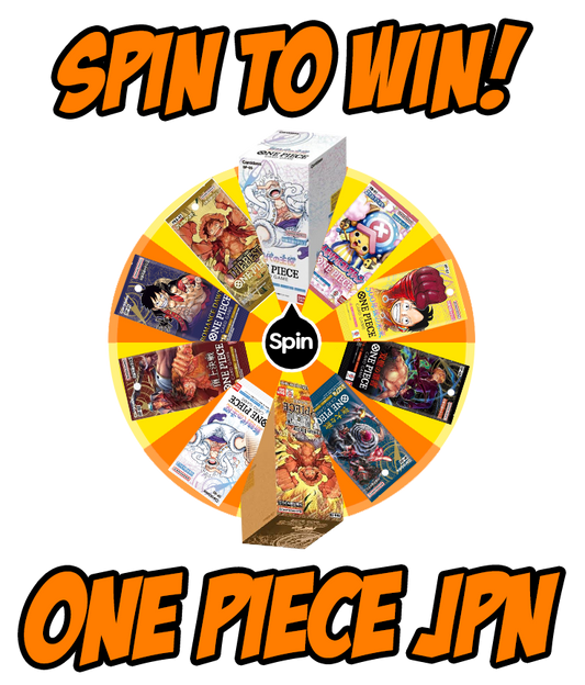 One Piece Japanese Boosters Spin to Win