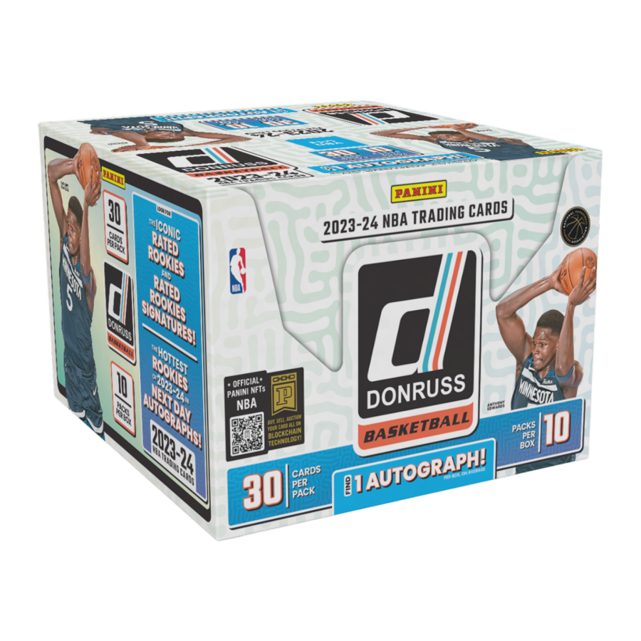 NBA - 2023/24 Donruss Hobby Basketball Trading Cards (Display of 10)