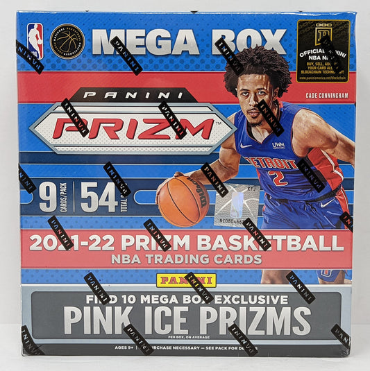 Panini 2021-2022 Prizm NBA Basketball Mega Box