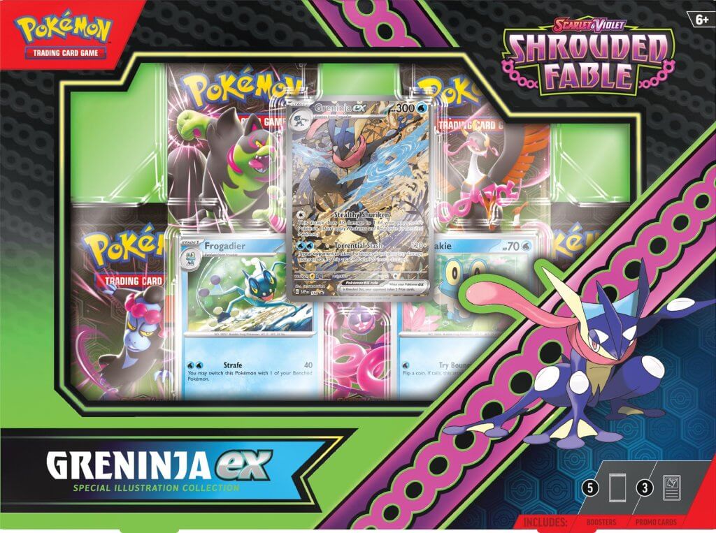 POKÉMON TCG Scarlet & Violet 6.5 Shrouded Fable Kingdra/Greninja ex Special Collection