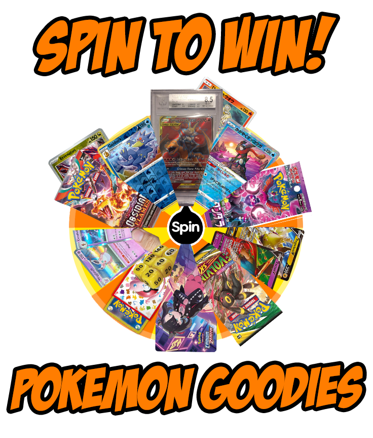 Pokemon Goodies Spin to Win