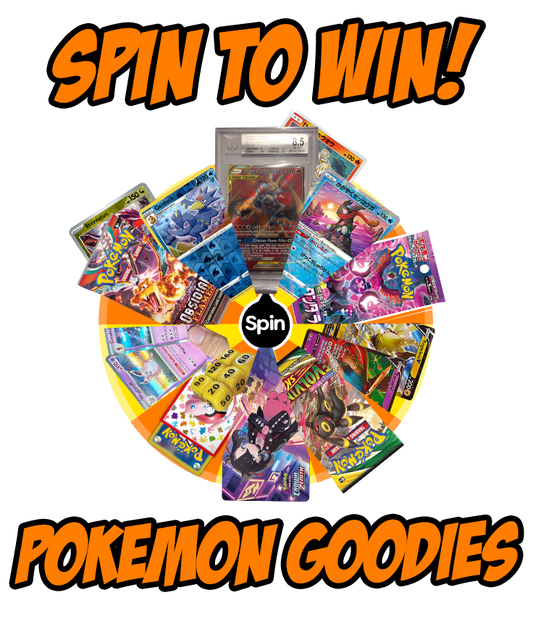 Pokemon Goodies Spin to Win