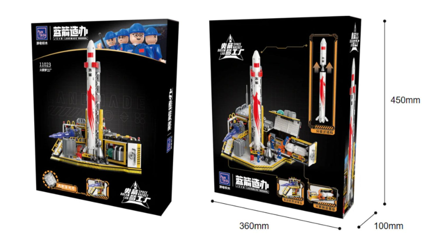 Joyside Series - Landscape Rocket Dreamworks (1284 Pcs)