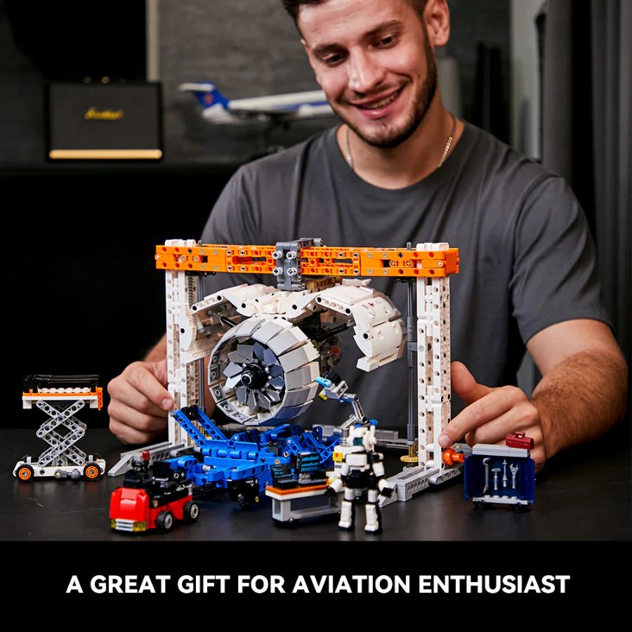 Joyride Series - Aircraft Engine Maintenance Workshop (1815 Pcs)