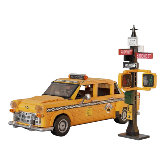 Joyride Series - New York Yellow Cab Construction Set (1601pc)