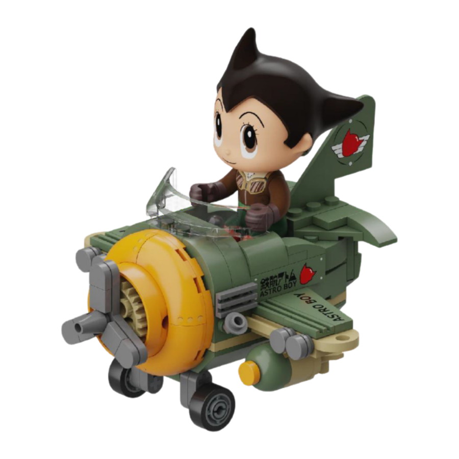 Astro Boy - Astro Boy in Airplane Construction Set (161pcs)