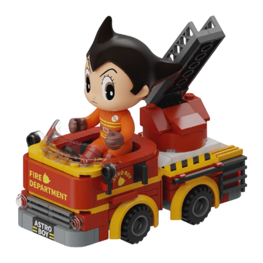 Astro Boy - Astro Boy in Fire Engine Construction Set (184pcs)