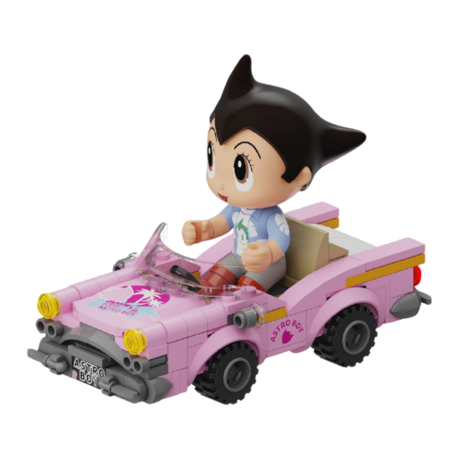 Astro Boy - Astro Boy in Vintage Car Construction Set (130pcs)