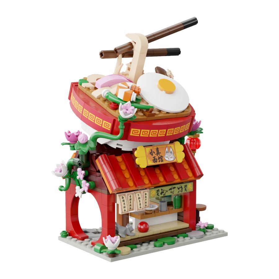 Kung Fu Panda - Zhens Noodle Restraurant Buildable Set (359pcs)