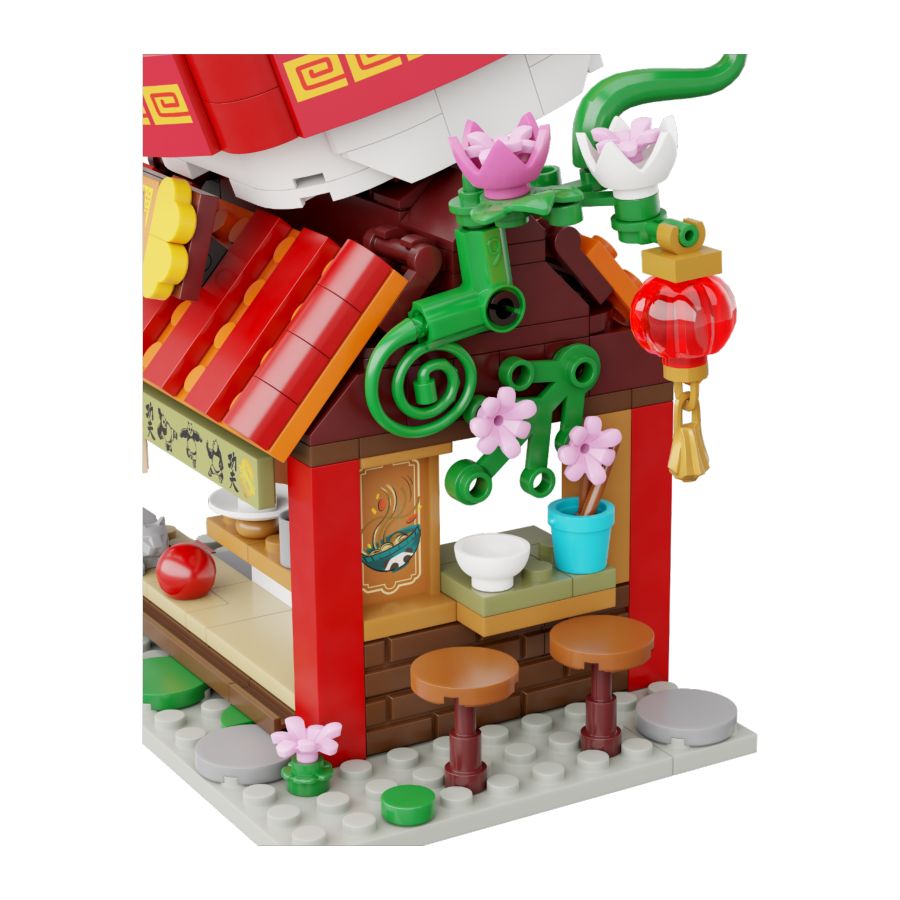 Kung Fu Panda - Zhens Noodle Restraurant Buildable Set (359pcs)