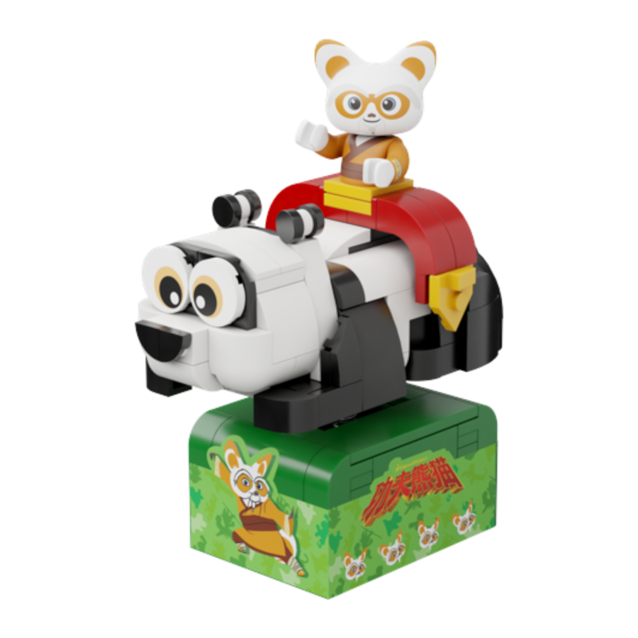 Kung Fu Panda - Shifu on SkateKart Buildable Figure (183pcs)