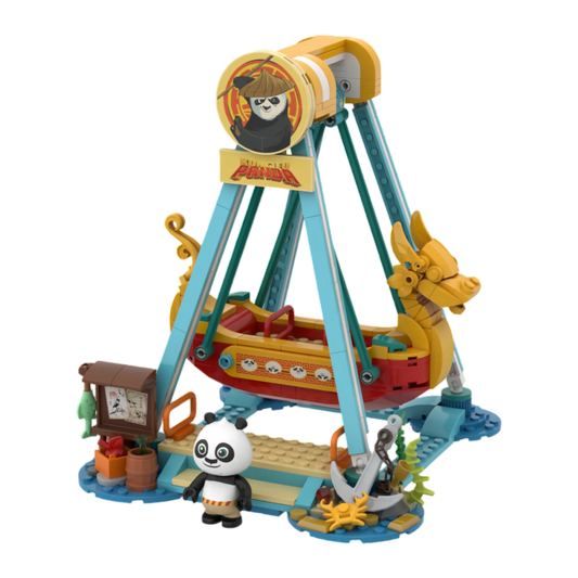 Kung Fu Panda - Adventure Park : Pirate Ship Ride (379pcs)