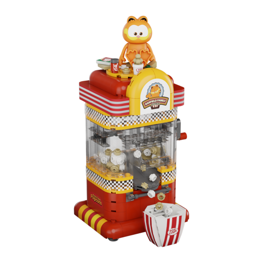 Garfield - Popcorn Machine Construction Set (248 pcs)