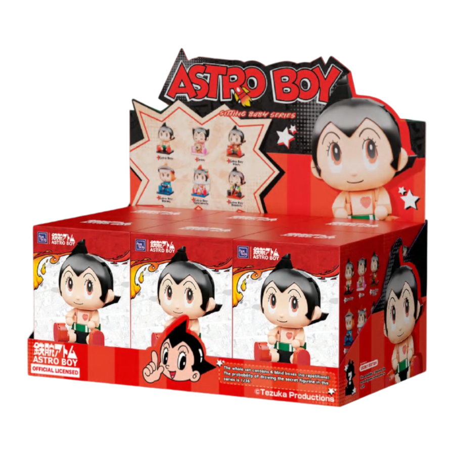 Astro Boy - Sitting Baby Series 1 Blind Box Construction Set (Display of 6)