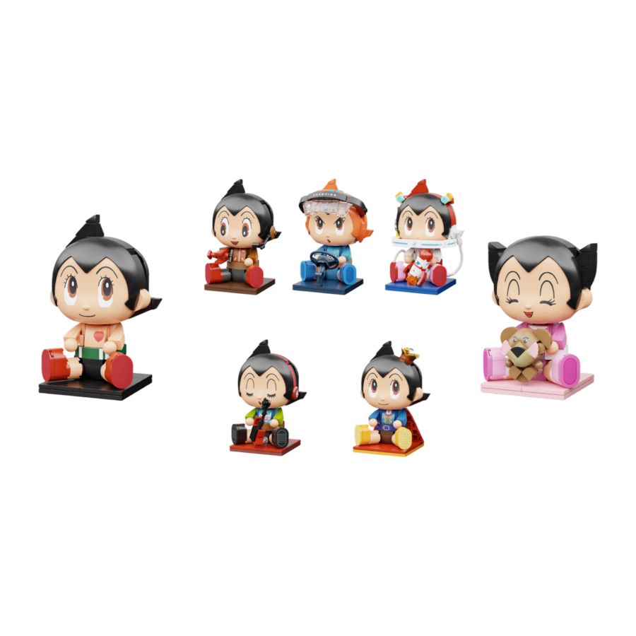 Astro Boy - Sitting Baby Series 1 Blind Box Construction Set (Display of 6)